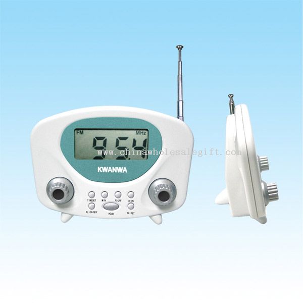 High-Sensitivity FM Digital Display Radio with Clock Control